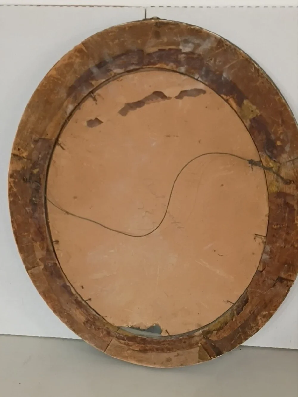 Antique Gold Oval Decorative Picture Frame